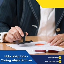 hợp pháp hóa chứng nhận lãnh sự