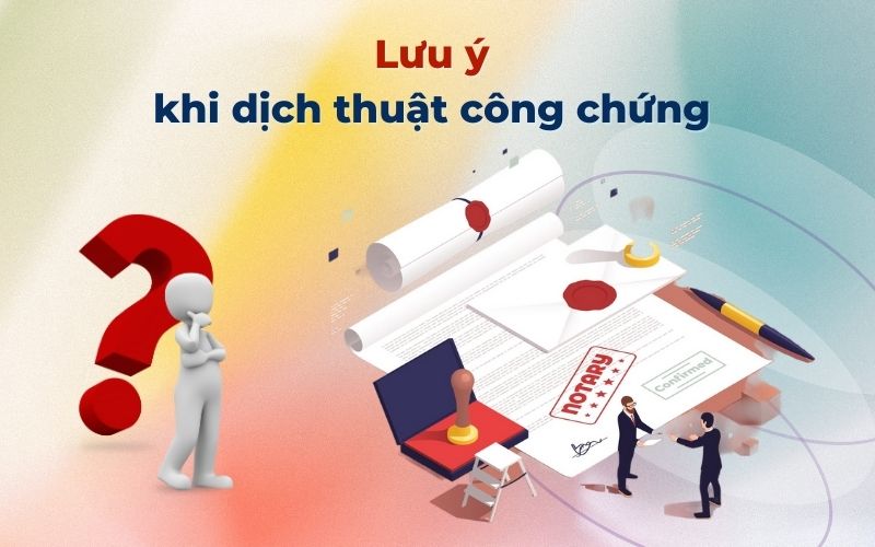 Lưu ý khi dịch thuật công chứng không cần bản gốc