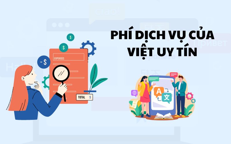 Phí dịch vụ dịch thuật công chứng online