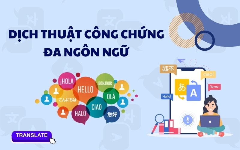 Dịch thuật công chứng sổ hộ khẩu đa ngôn ngữ