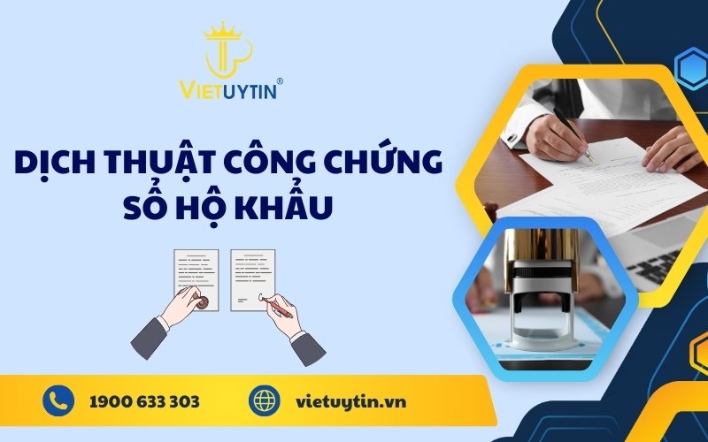 dịch thuật công chứng sổ hộ khẩu