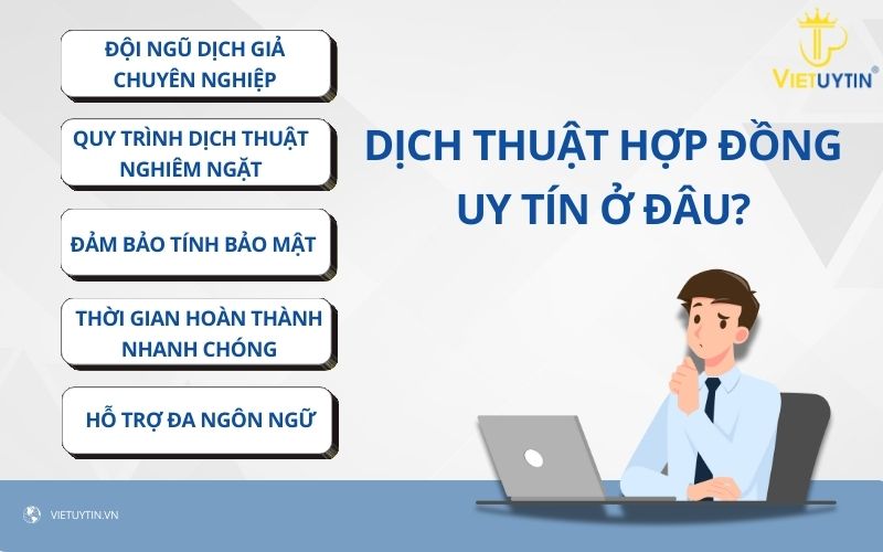 Dịch thuật hợp đồng chuyên nghiệp tại Việt Uy Tín