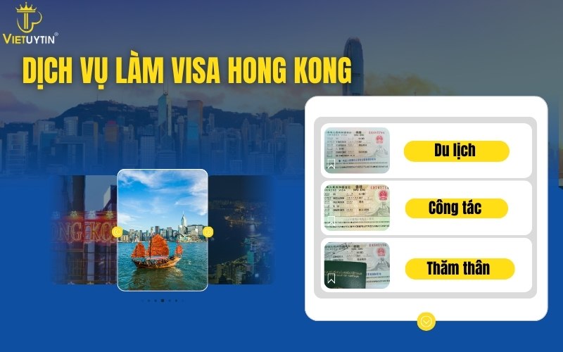 Dịch vụ làm visa Hong Kong