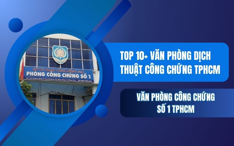 Văn phòng công chứng số 1 TPHCM