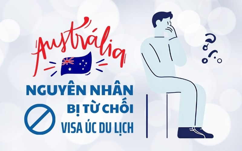 Nguyên nhân bị từ chối visa Úc du lịch