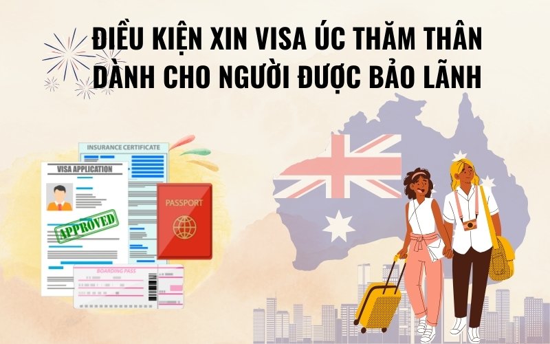 Điều kiện xin visa Úc thăm thân