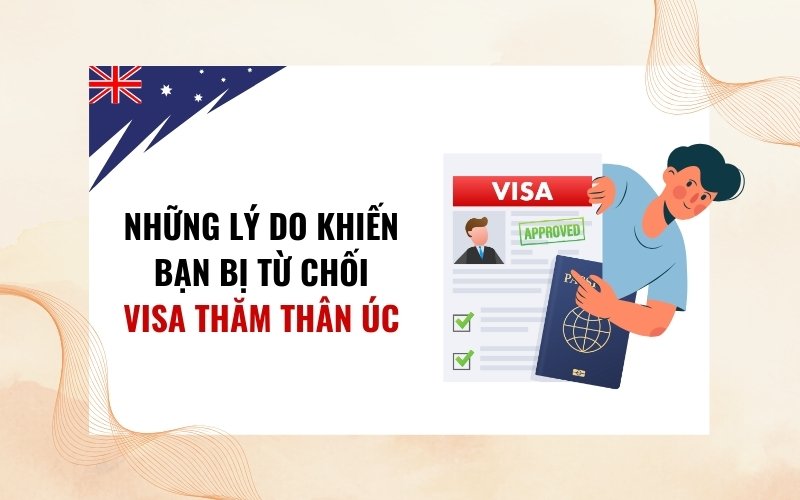 lý do khiến bạn bị từ chối visa thăm thân Úc