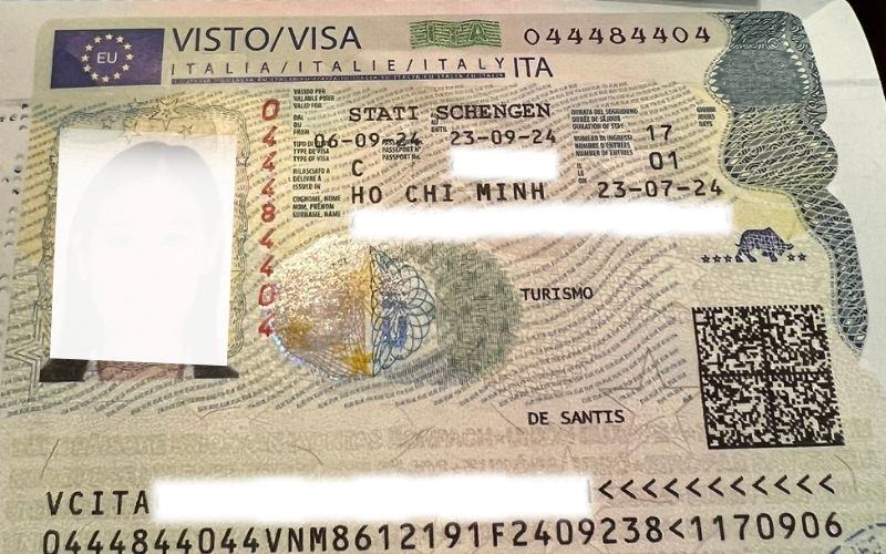 visa công tác Ý