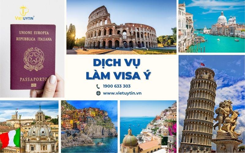 Dịch vụ làm visa Ý trọn gói uy tín, nhanh chóng, tỷ lệ đậu 98.6%