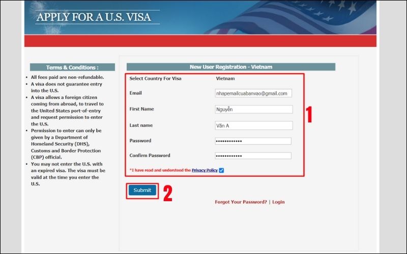 Cách đặt lịch hẹn phỏng vấn visa Mỹ