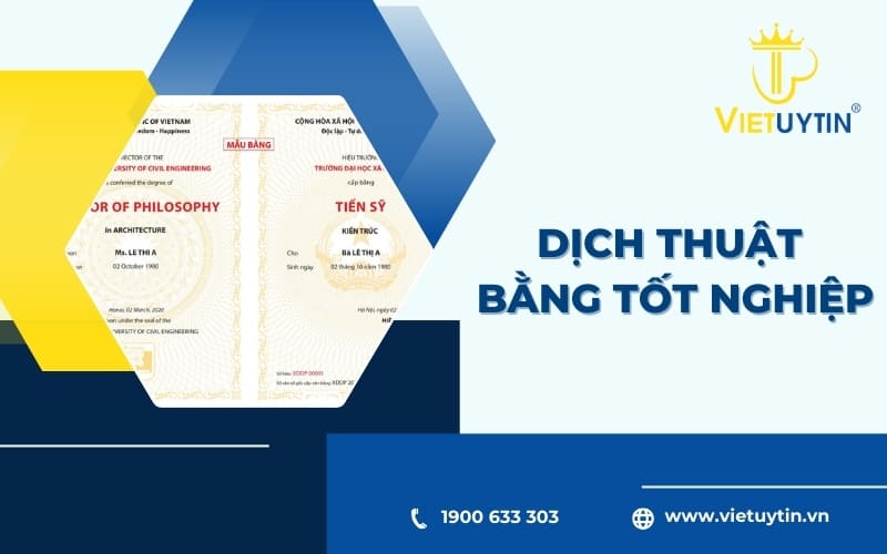 dịch thuật bằng tốt nghiệp