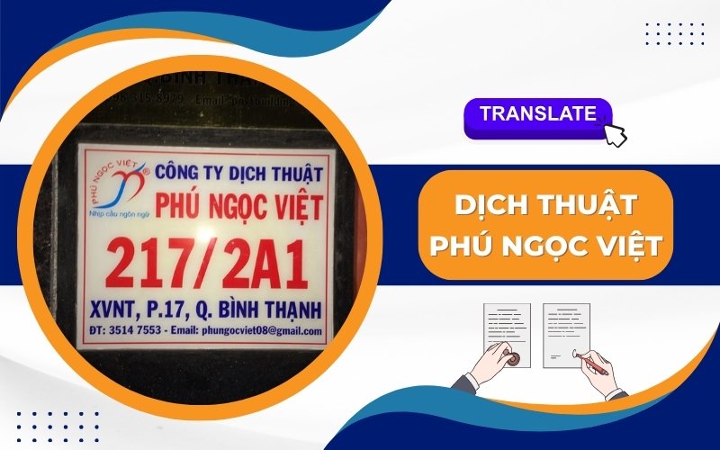 dịch thuật công chứng phú ngọc việt tại bình thạnh