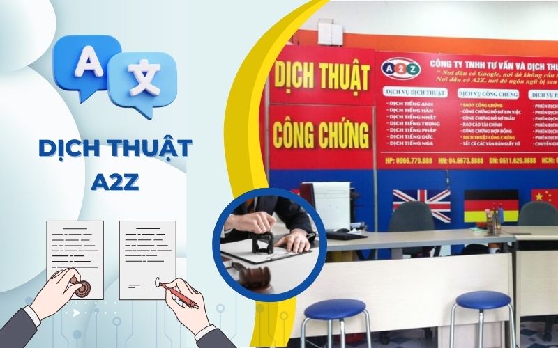 Dịch thuật quận 1 tại A2Z