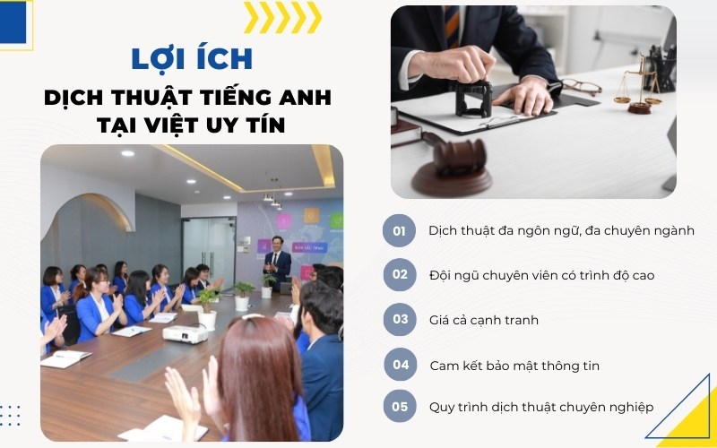 Dịch thuật tiếng Anh tại Việt Uy Tín