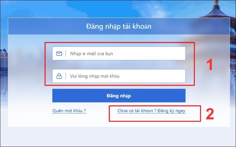 mẫu tờ khai xin visa trung quốc