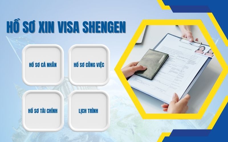 Hồ sơ cần chuẩn bị khi xin visa Schengen