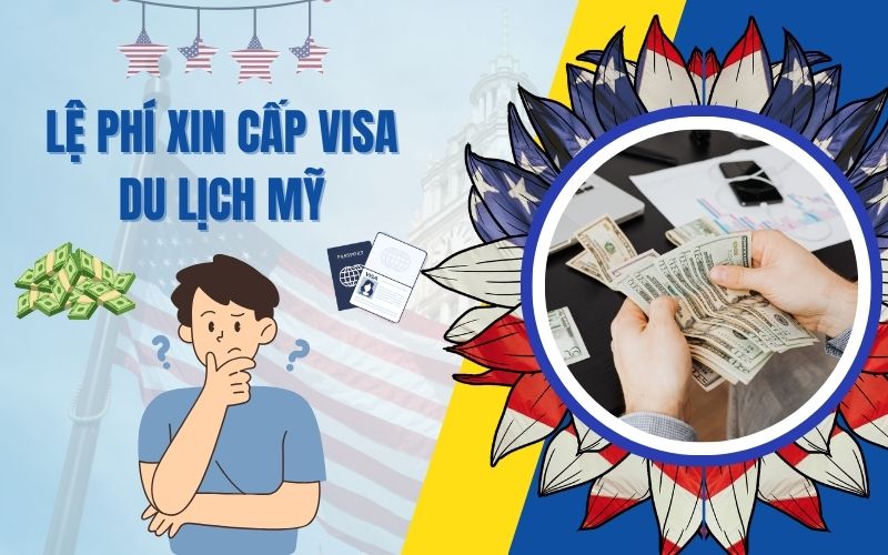 Lệ phí xin visa du lịch Mỹ