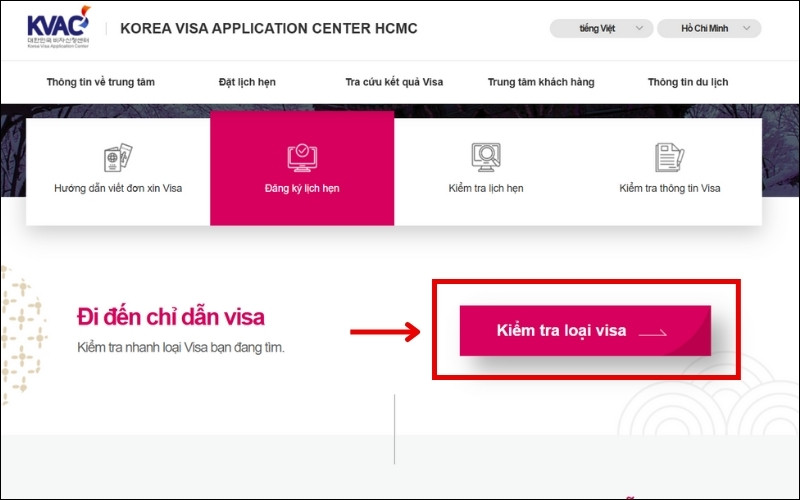 Kiểm tra gia hạn xin visa Hàn Quốc