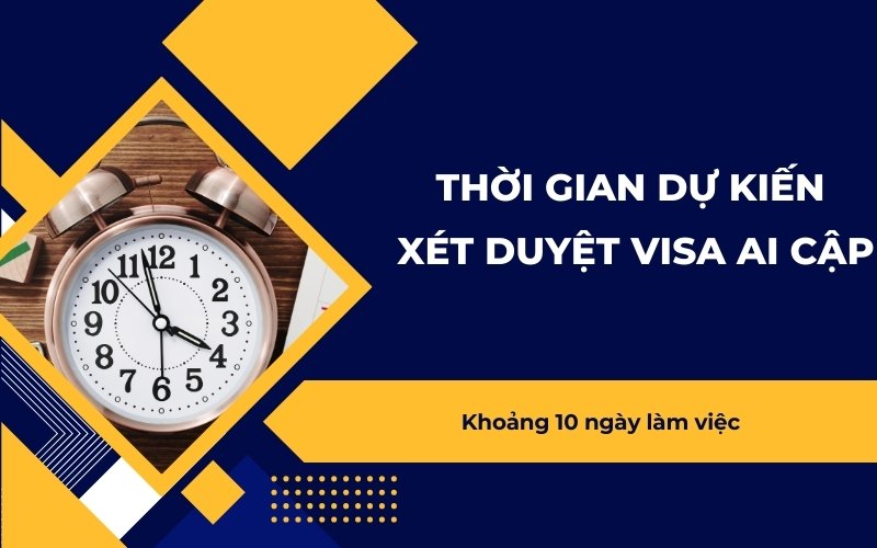 Thời gian xét duyệt visa Ai Cập