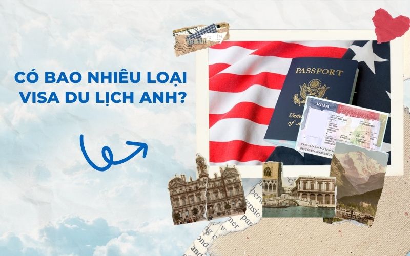 Các loại visa du lịch Anh