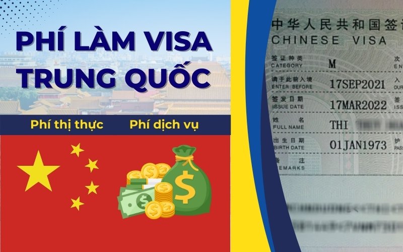 phí làm visa công tác trung quốc