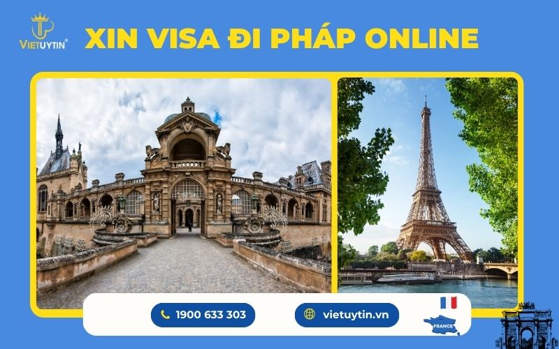 xin visa Pháp online