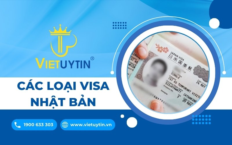 Các loại visa Nhật Bản