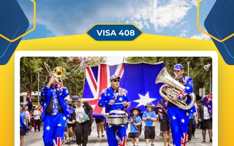 Các loại visa Úc 408