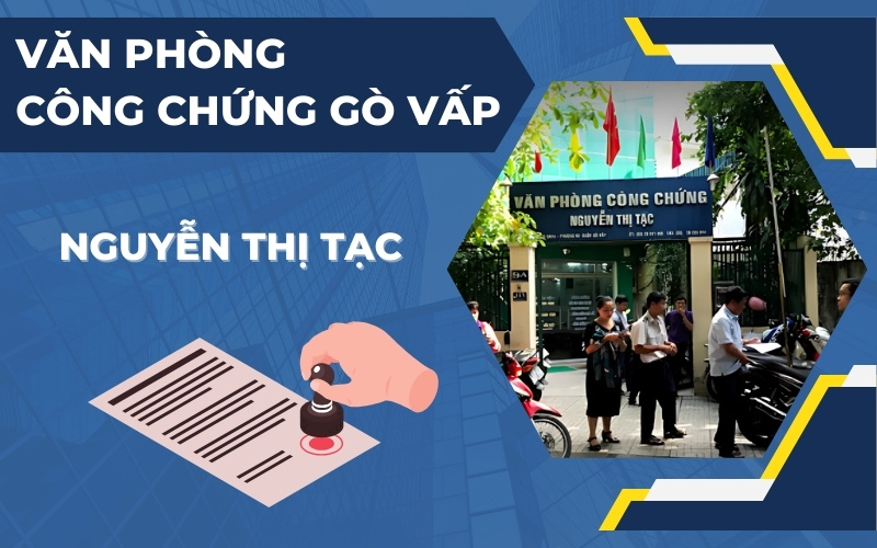 Văn phòng dịch thuật công chứng Gò Vấp Nguyễn Thị Tạc