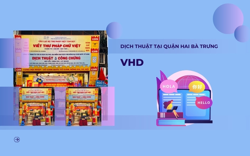 Dịch thuật tại Quận Hai Bà Trưng VHD