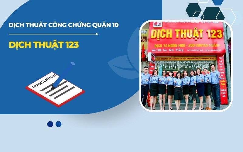 Dịch thuật 123 tại Quận 10
