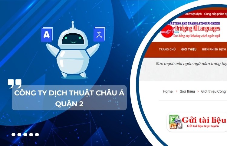 Công ty dịch thuật Châu Á Quận 2