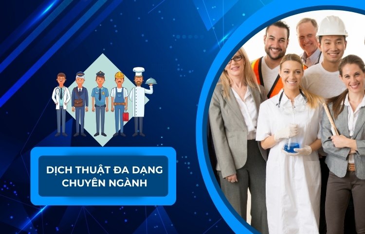 Dịch thuật Quận 2 đa dạng chuyên ngành