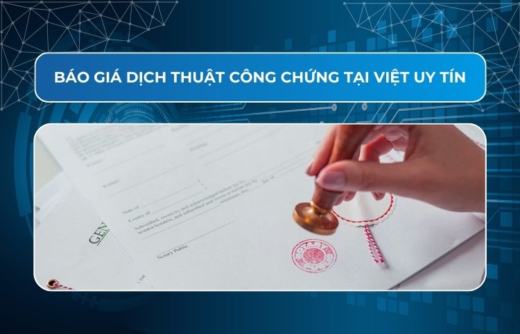 Báo giá dịch thuật công chứng Quận 4