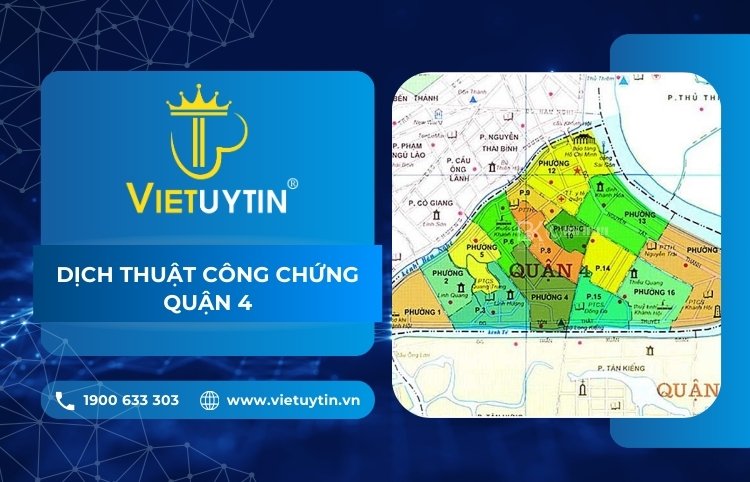 dịch thuật công chứng Quận 4