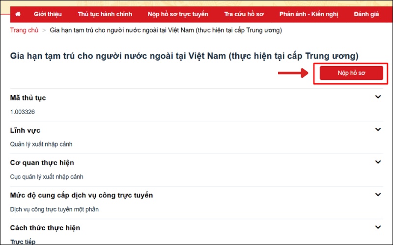 Tiến hành thủ tục gia hạn visa Việt Nam online