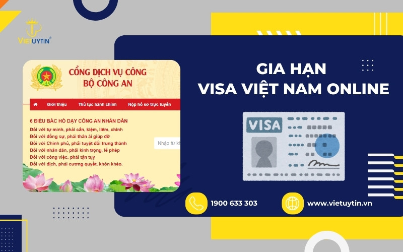 Gia hạn visa Việt Nam online