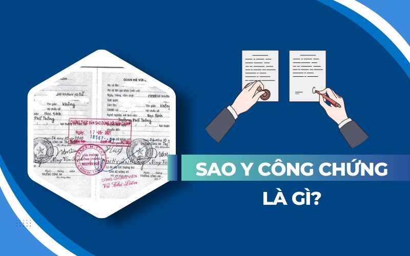 Sao y công chứng là gì