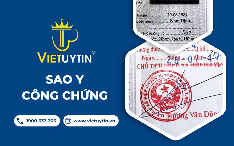 Sao y công chứng