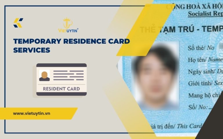 Temporary residence card services