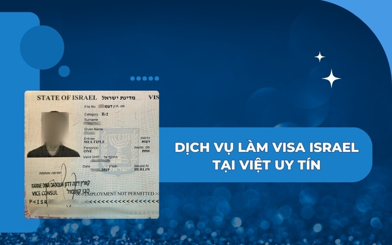 Dịch vụ làm visa Israel