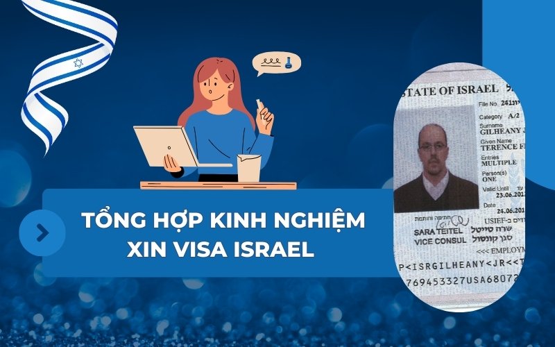 Kinh nghiệm xin visa Israel