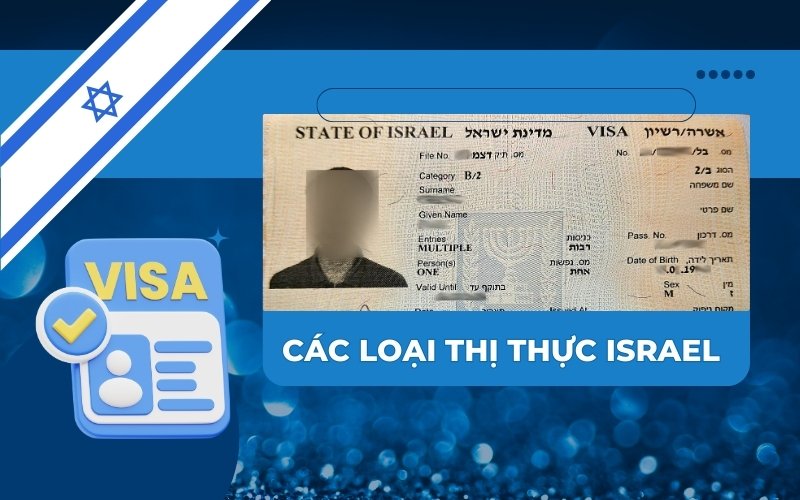 Các loại thị thực Israel