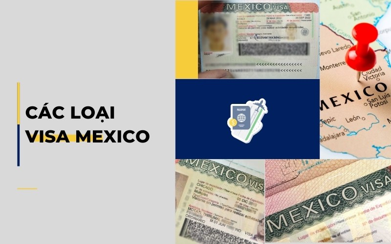 Các loại visa Mexico