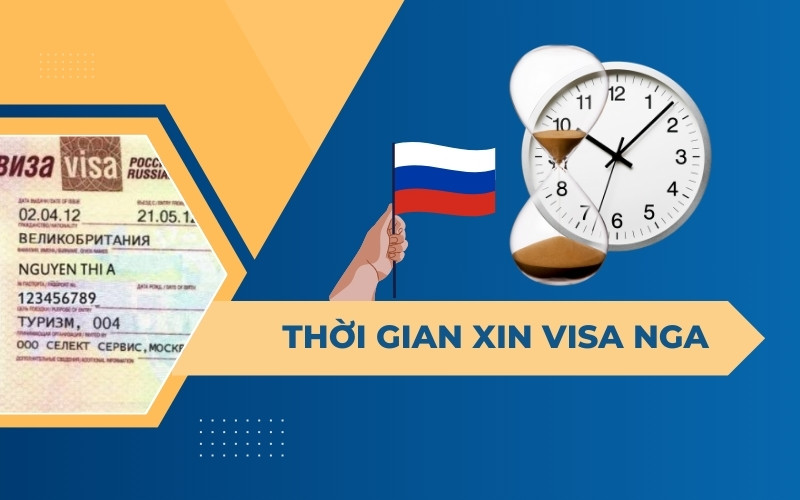 Lệ phí xin visa Nga