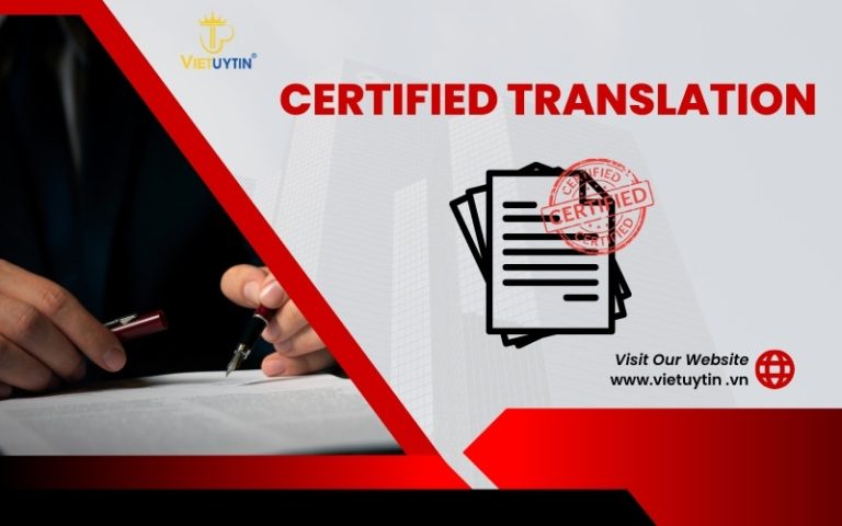 certified translation