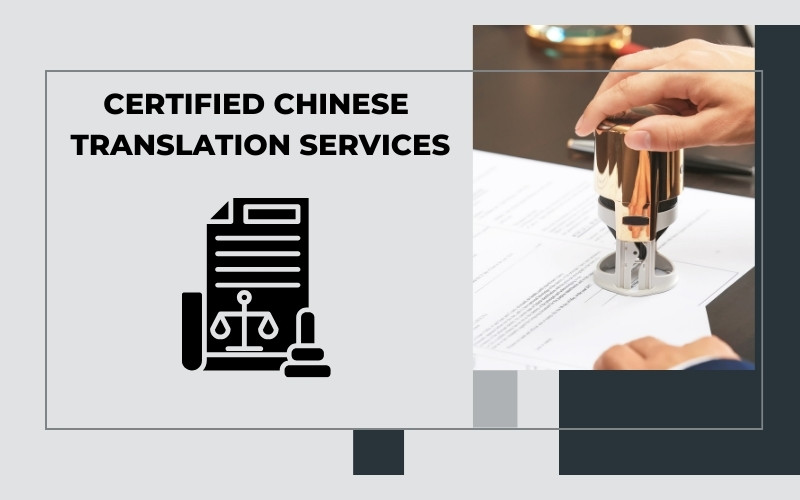 Certified Chinese translation services