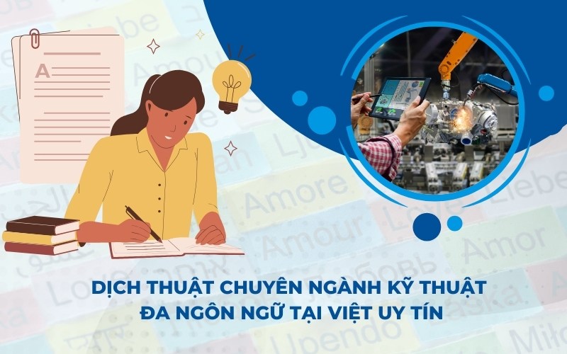 Dịch thuật chuyên ngành kỹ thuật đa ngôn ngữ tại Việt Uy Tín