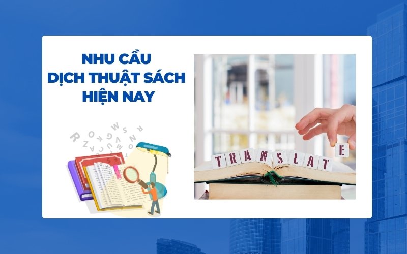 nhu cầu dịch thuật sách