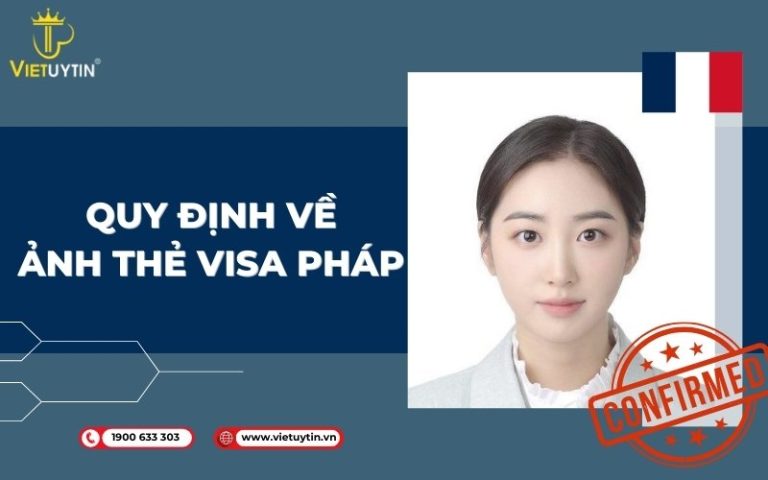 Quy định về chụp ảnh visa Pháp
